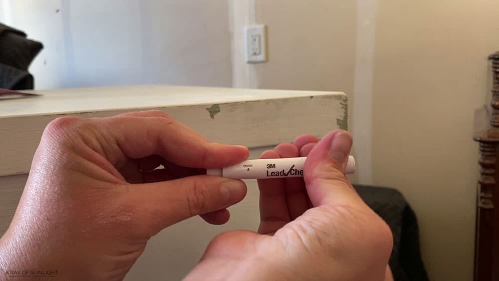 Lead Paint Testing Kit Works